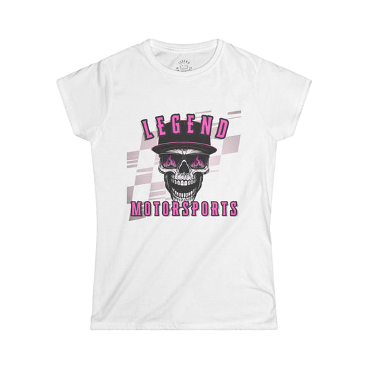 Pink Legend Motorsports Women's Softstyle Tee