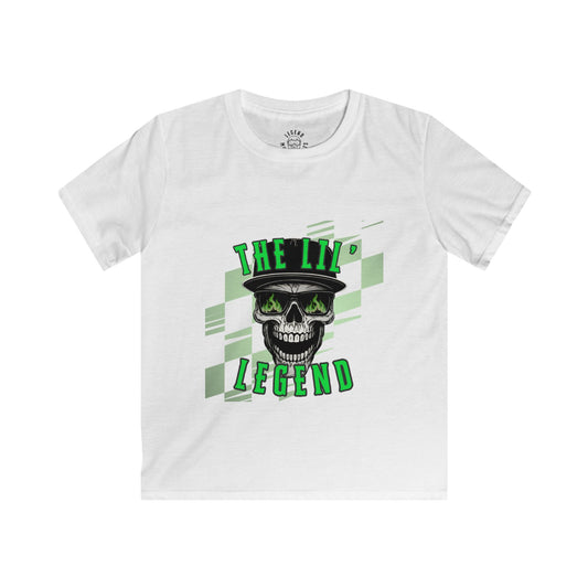 Green Lil’ Legend Motorsports Softstyle Tee