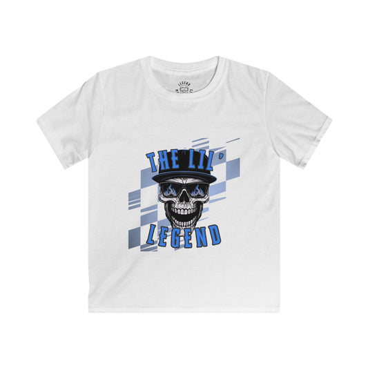 Blue Lil’ Legend Motorsports Softstyle Tee