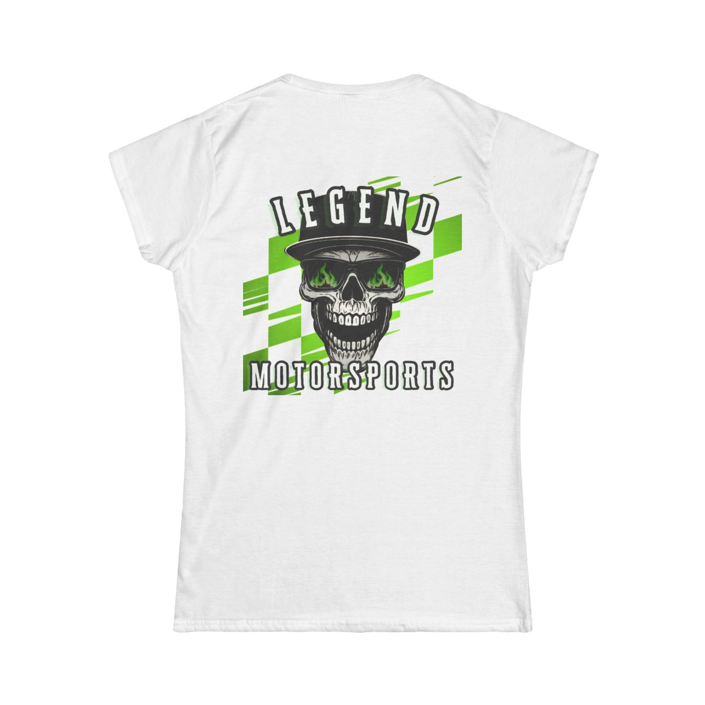 Green Legend Motorsports (Front Logo) Women's Softstyle Tee