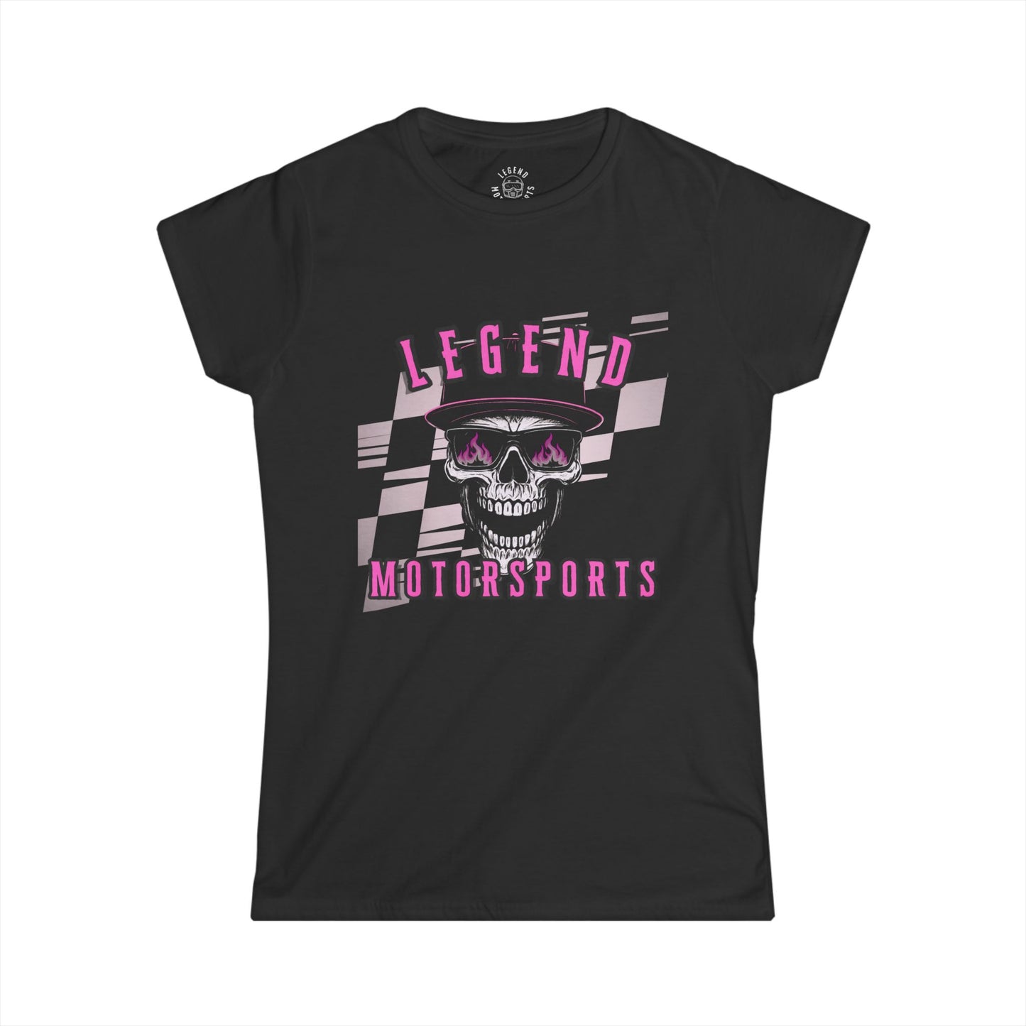 Pink Legend Motorsports Women's Softstyle Tee