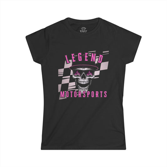 Pink Legend Motorsports Women's Softstyle Tee