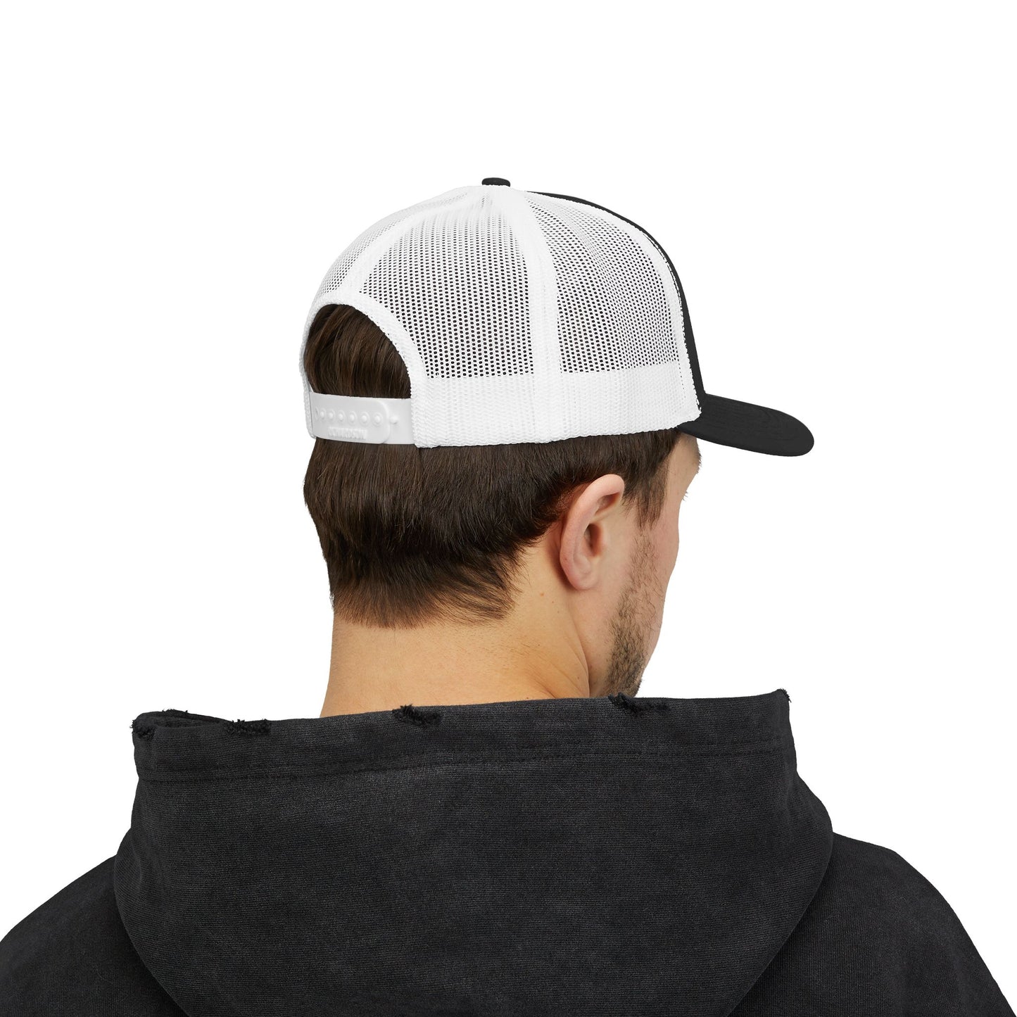 Skull Snapback Trucker Cap