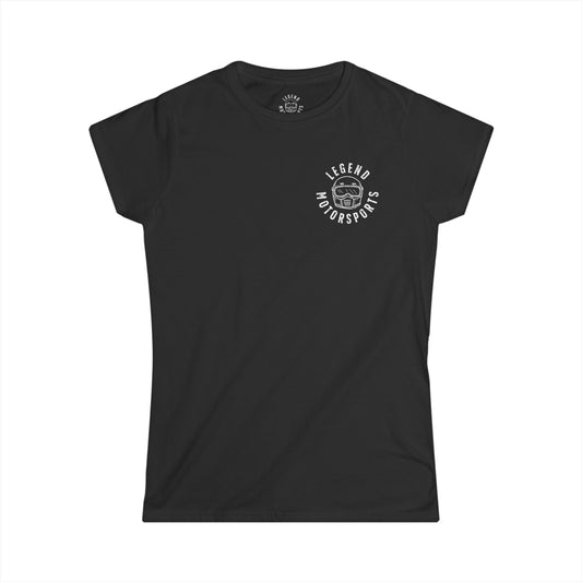 Green Legend Motorsports (Front Logo) Women's Softstyle Tee