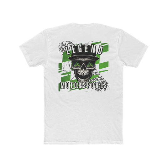 Green Skull Legend Motorsports Crew Tee (Unisex)