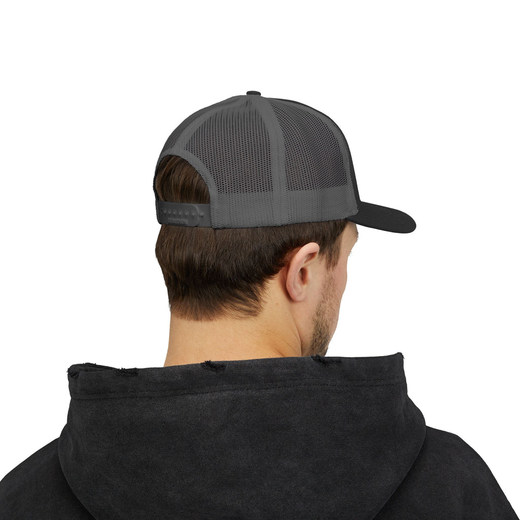 Skull Snapback Trucker Cap