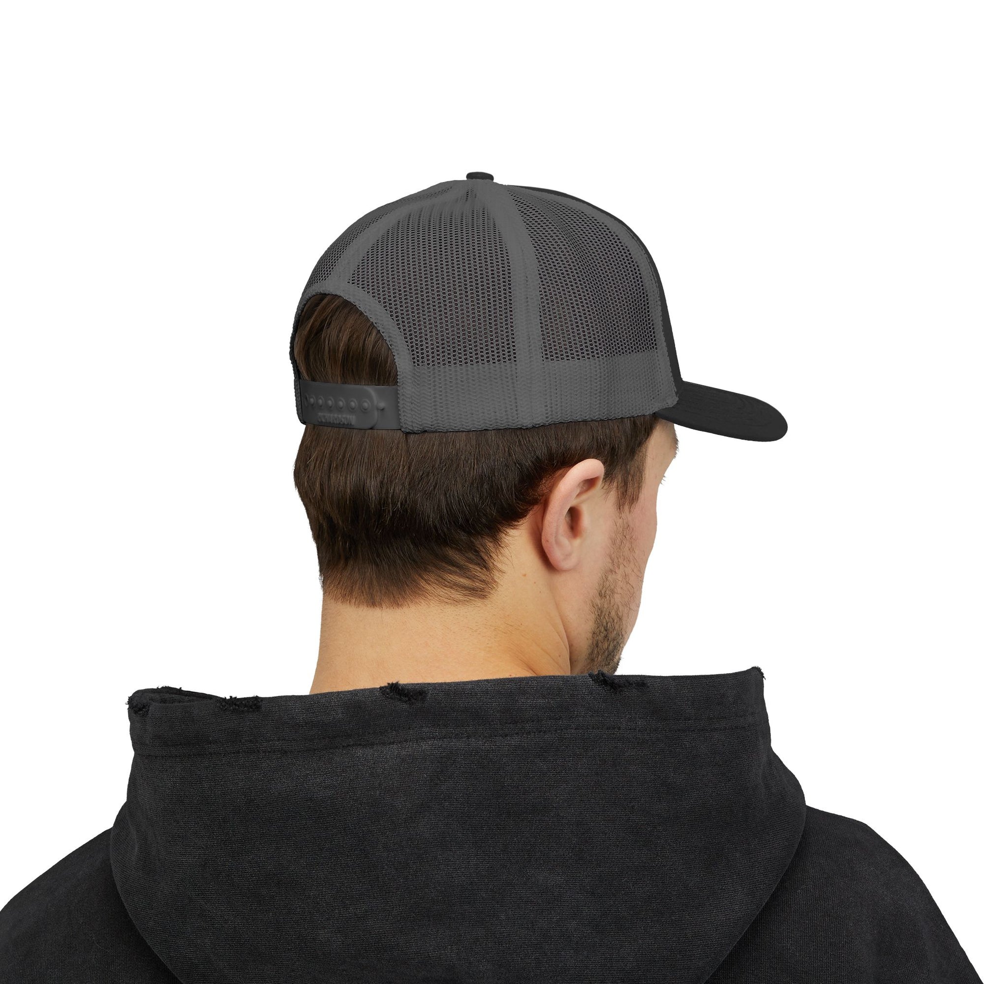 Skull Snapback Trucker Cap