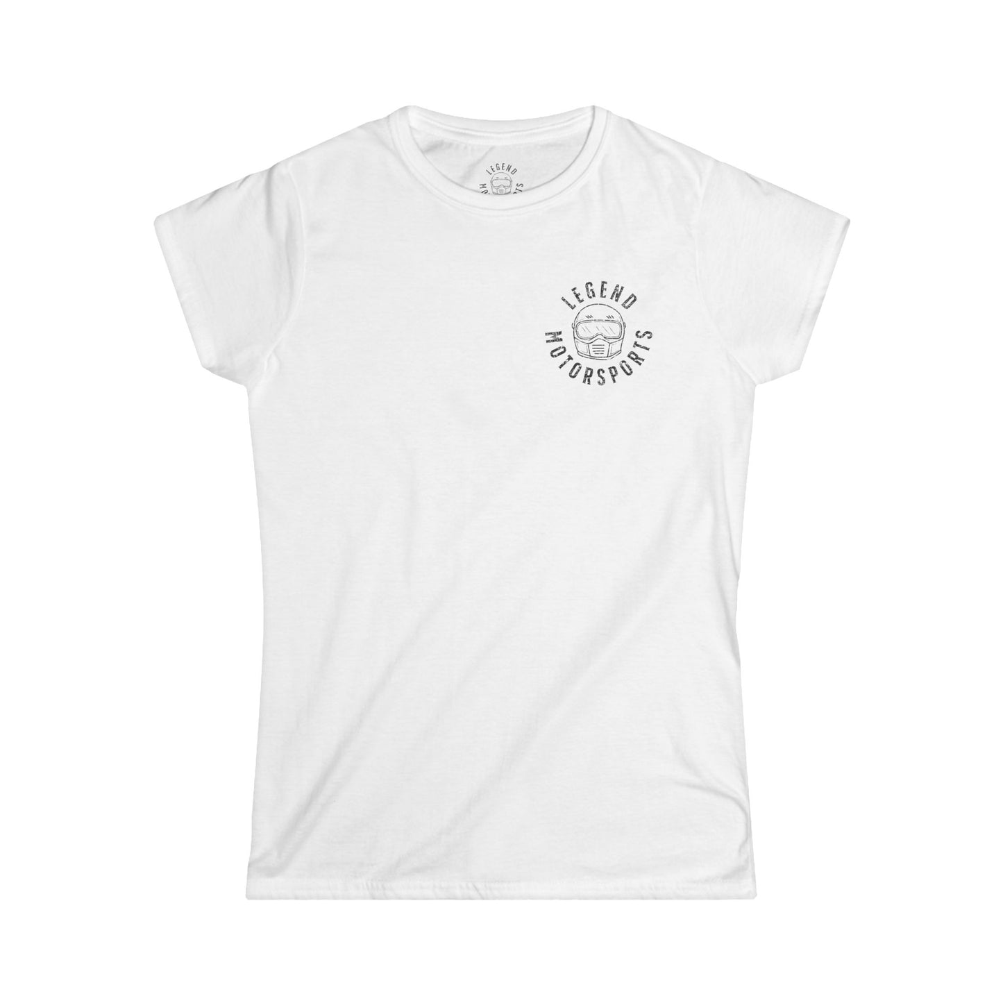 Pink Legend Motorsports (Front Logo) Women's Softstyle Tee